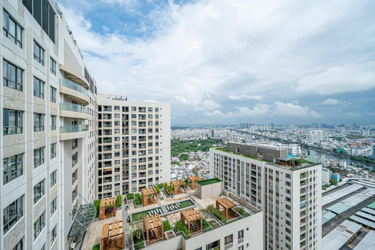 Cozy Apartment, City Center , The Goldview D4 Ho Chi Minh-stad Buitenkant foto